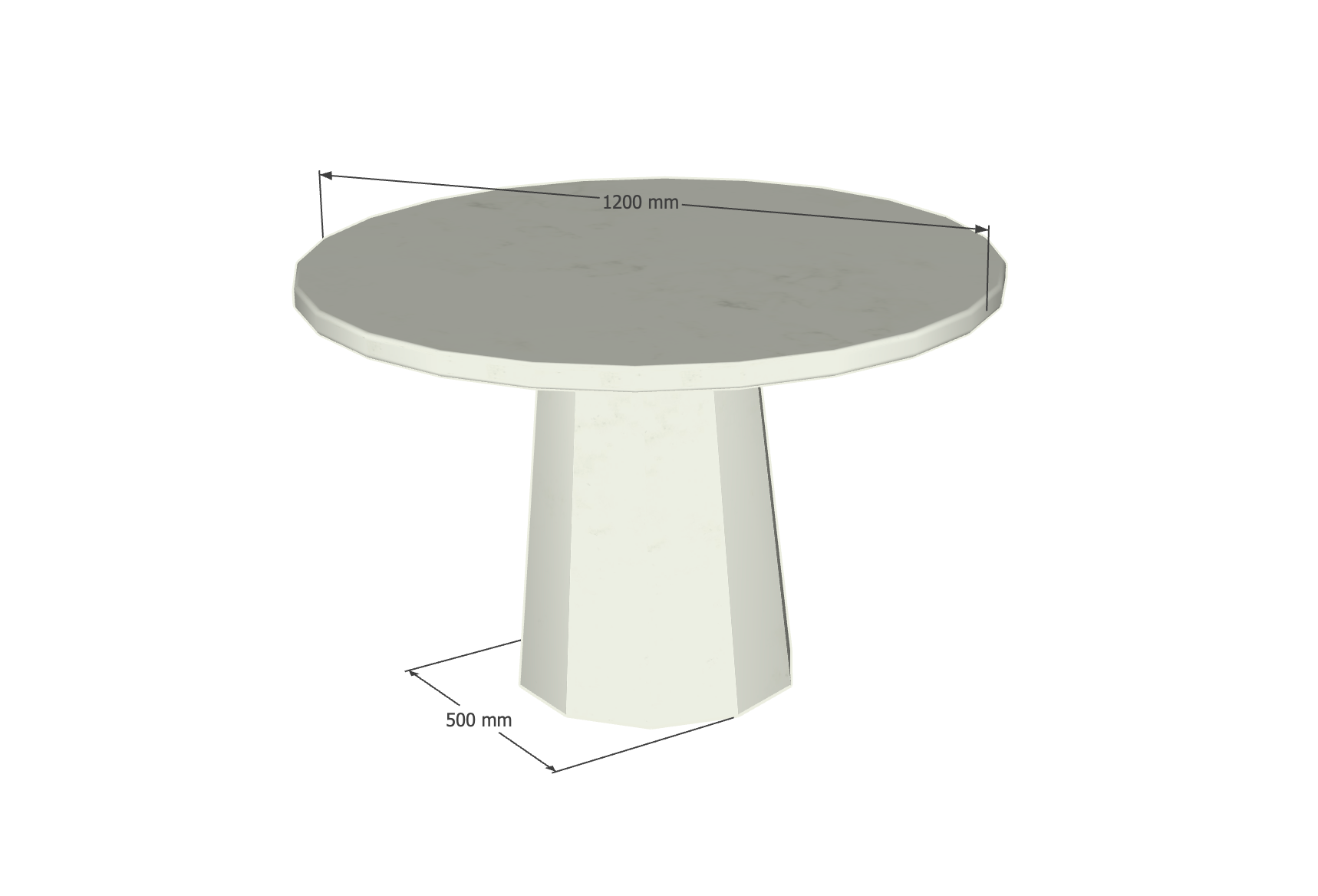 Table Éclat 102 - Ø 120 cm